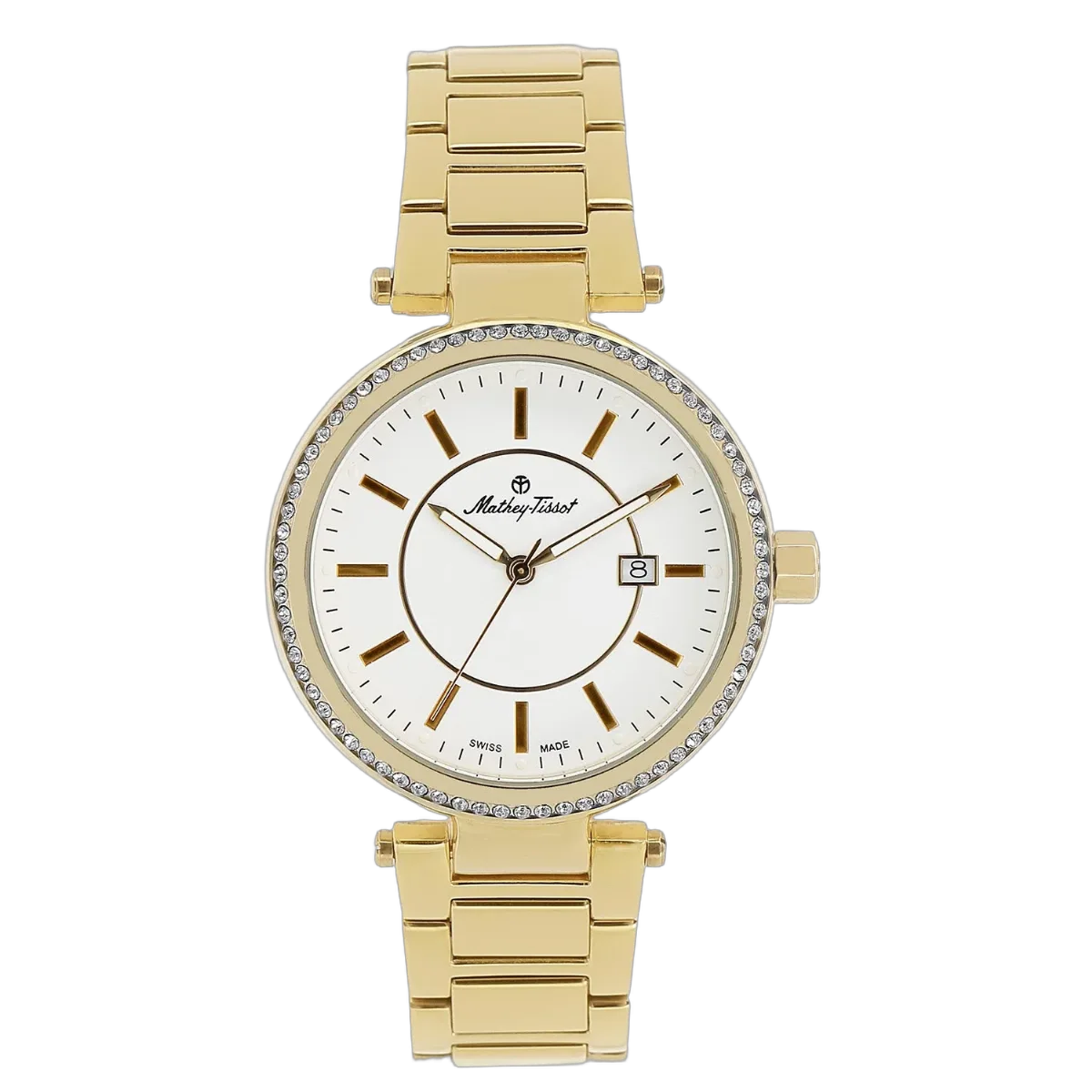 Crystal-Set Dial Watch by Mathey-Tissot