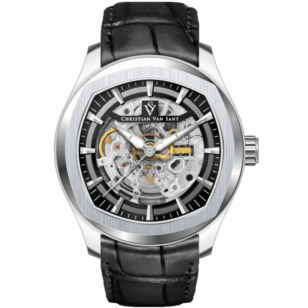 Automatic Skeleton Watch by Christian Van Sant