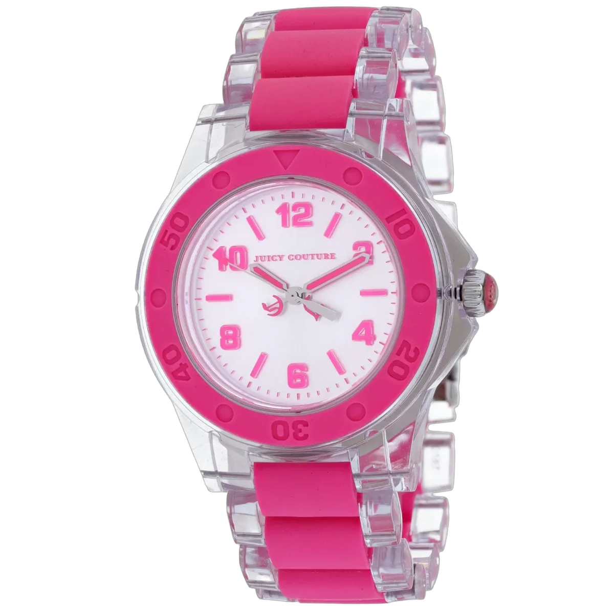 Plastic Case Watch by Juicy Couture