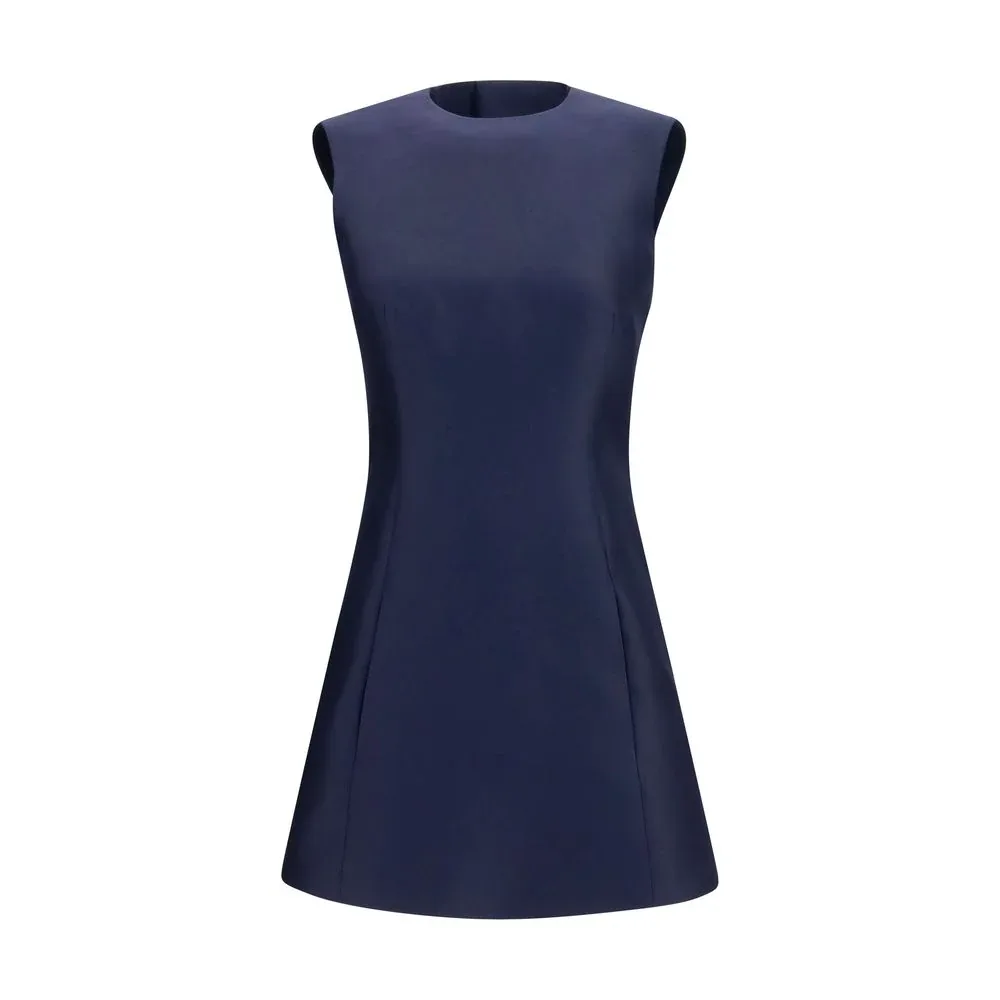 Merino Wool A-Line Mini Dress