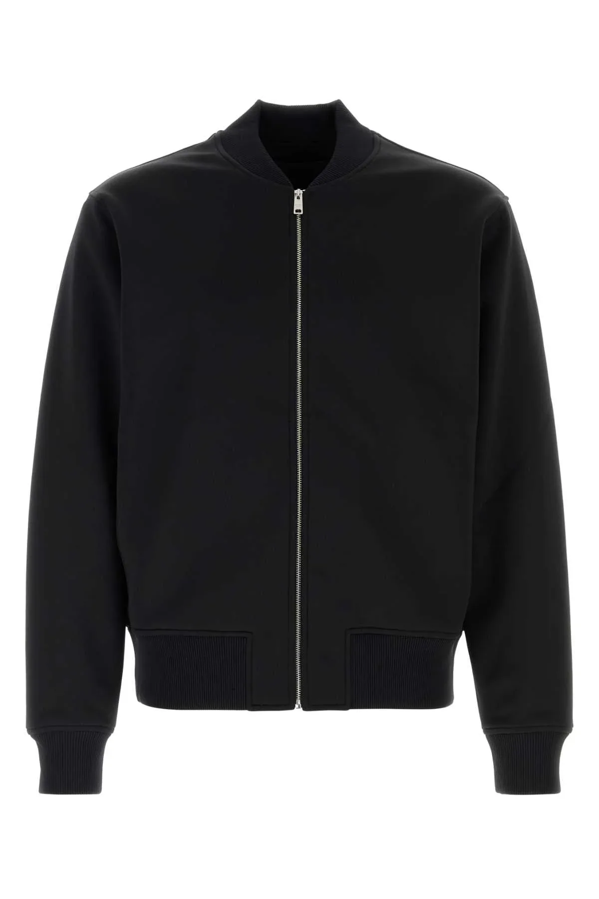 Stretch Polyester Bomber Jacket