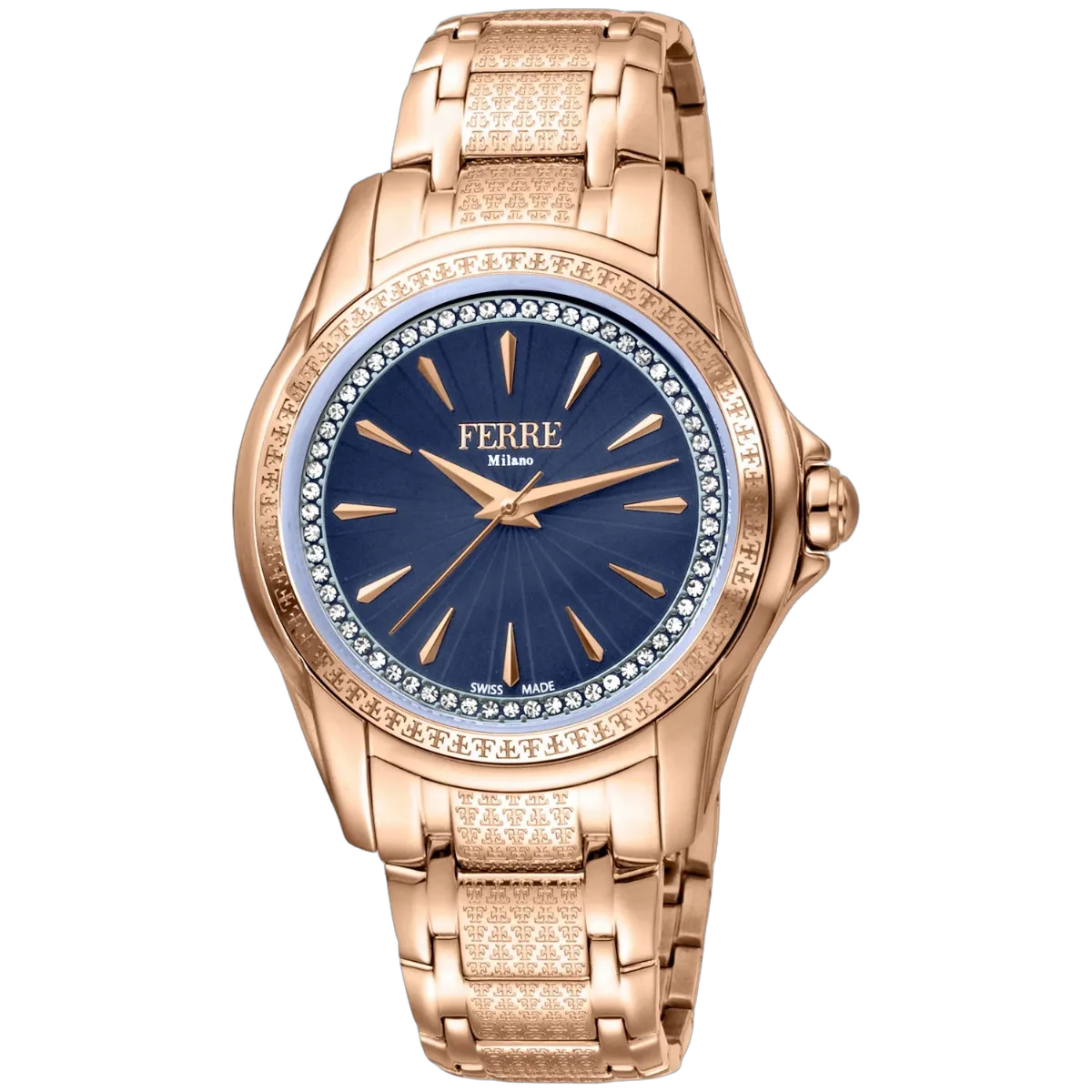 Diamond-Set Watch by Ferré Milano
