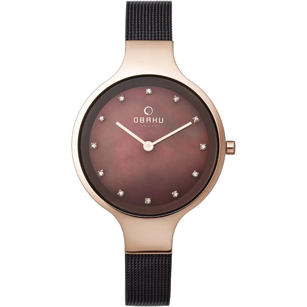 Diamond-Index Watch by Obaku