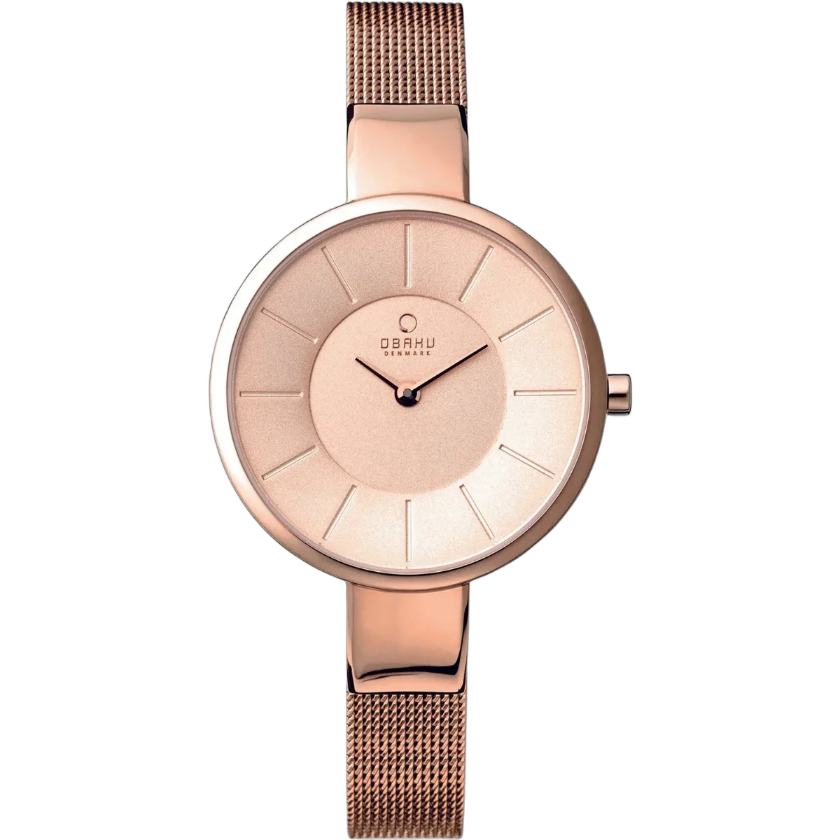 Minimalist Mesh Watch by Obaku