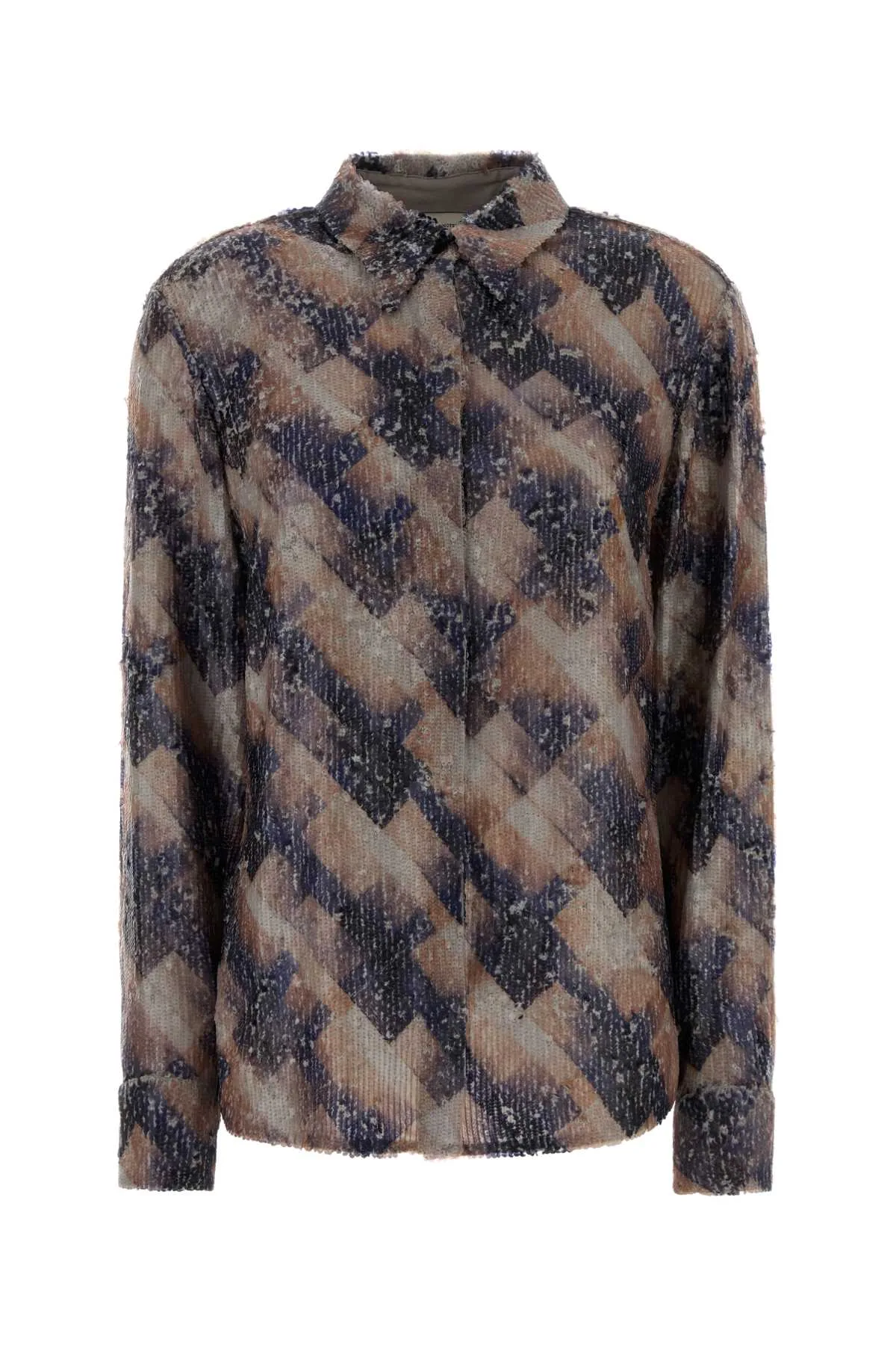 Argyle Viscose Shirt