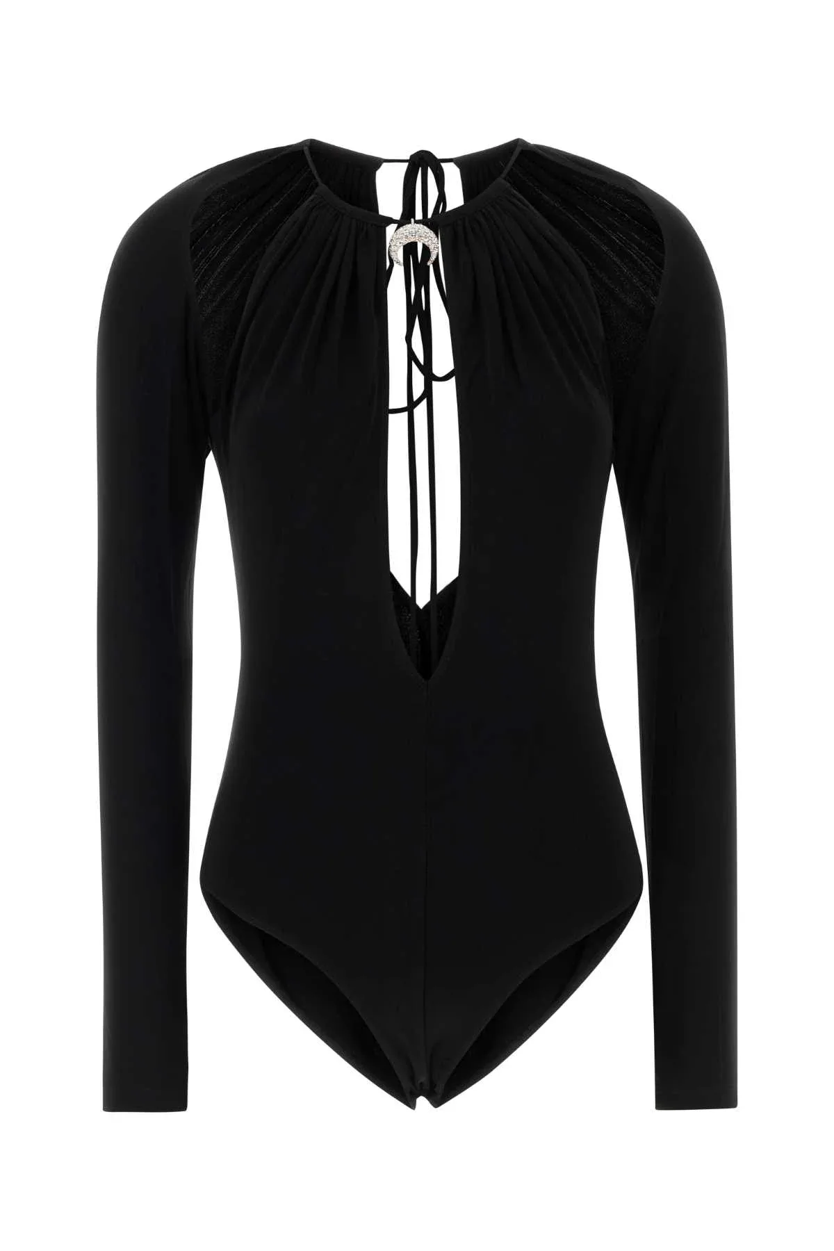 Cutout Back Bodysuit