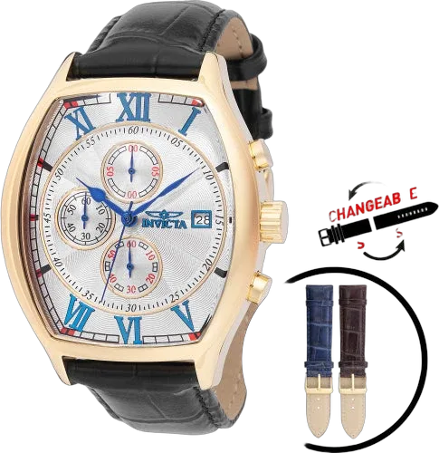 Chronograph with Blue Accents Watch by Invicta