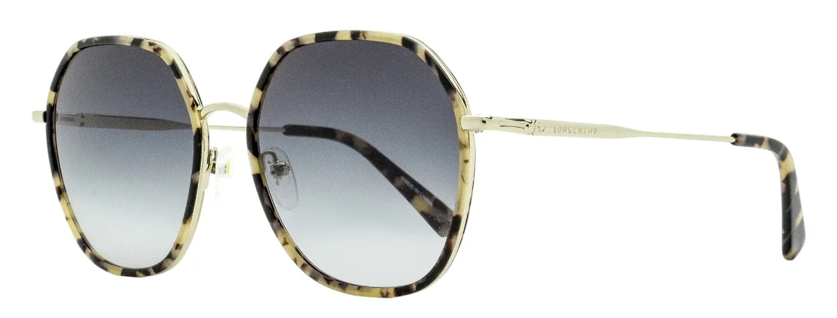 Longchamp LO163S Geometric Rimmed Sunglasses