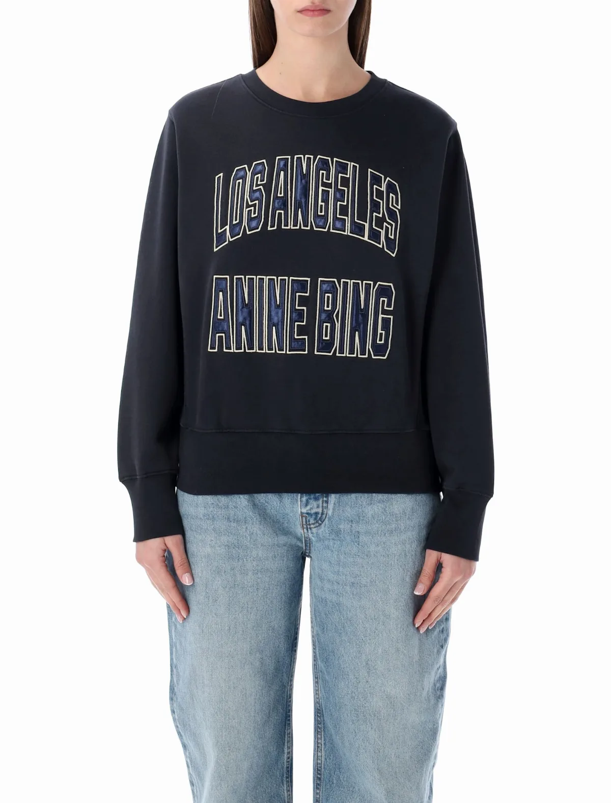 Harry Shrunken Black Sweatshirt