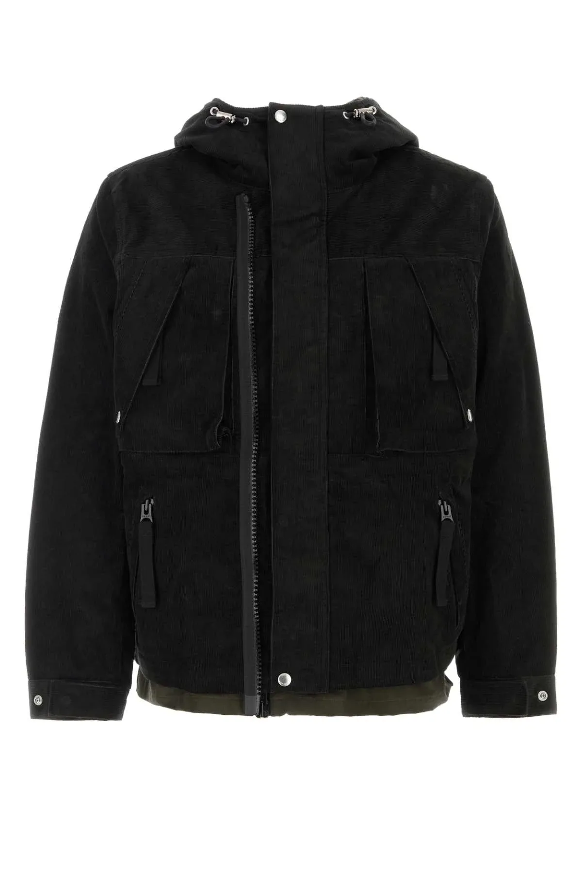 Corduroy Hooded Jacket