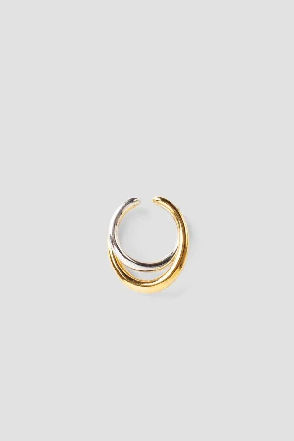 Two-Tone Open-Band Ring by Charlotte Chesnais
