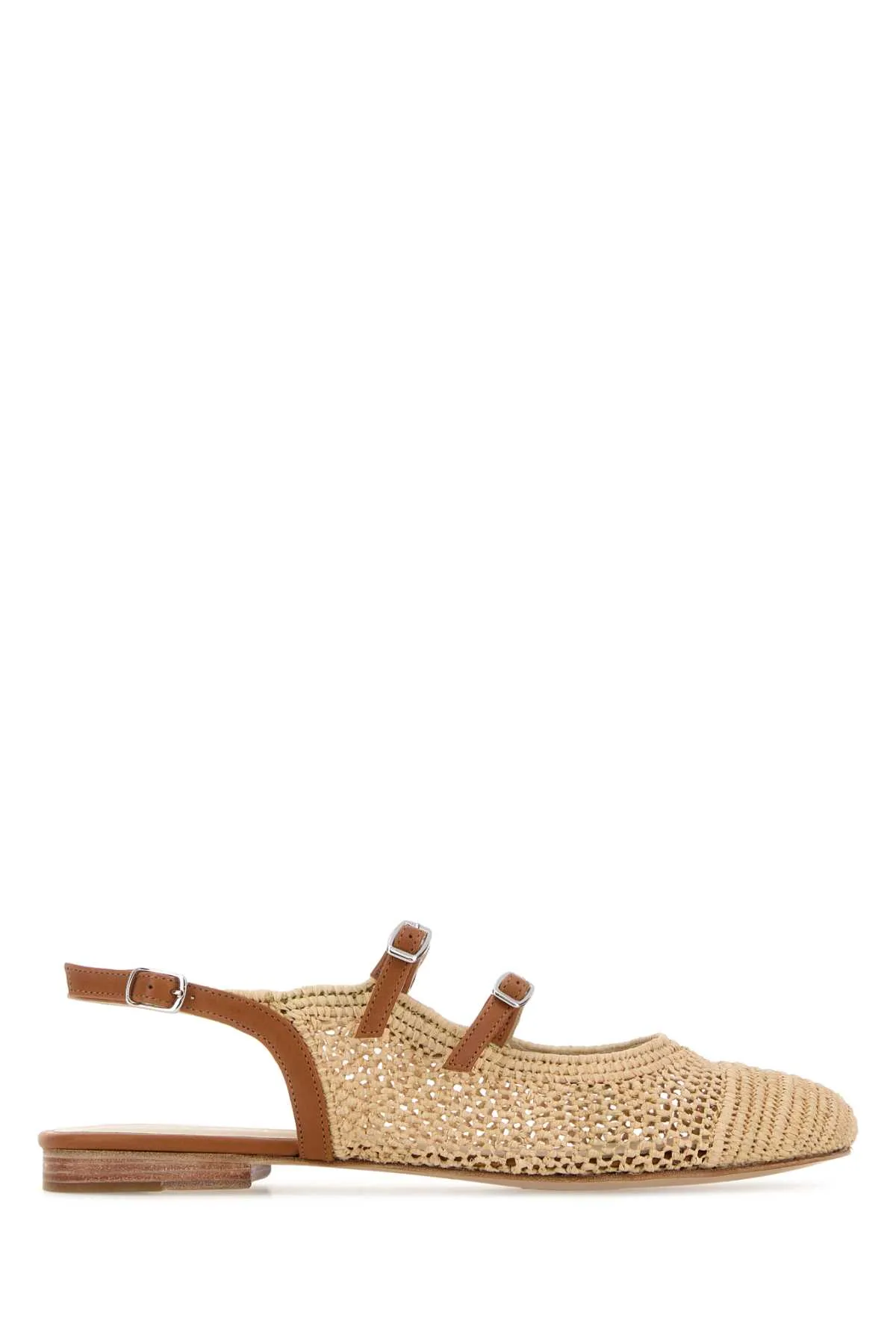 Raffia Ballerinas