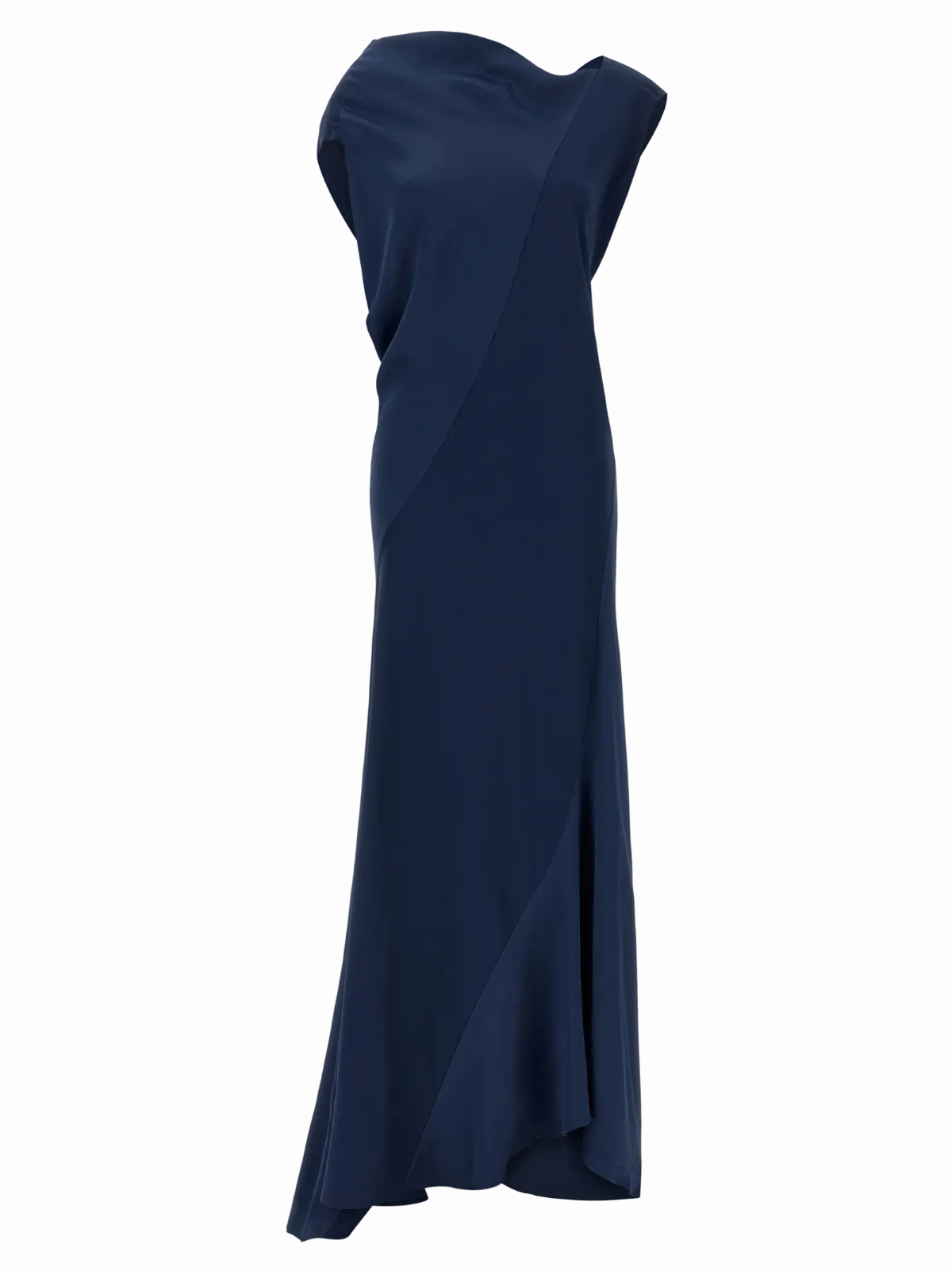 Asymmetrical Viscose Dress
