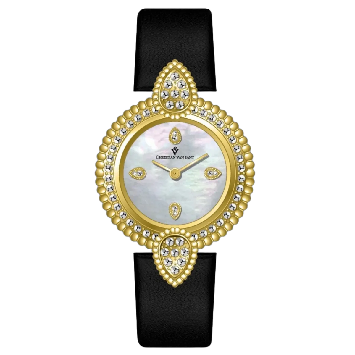 Crystal-Embellished Watch