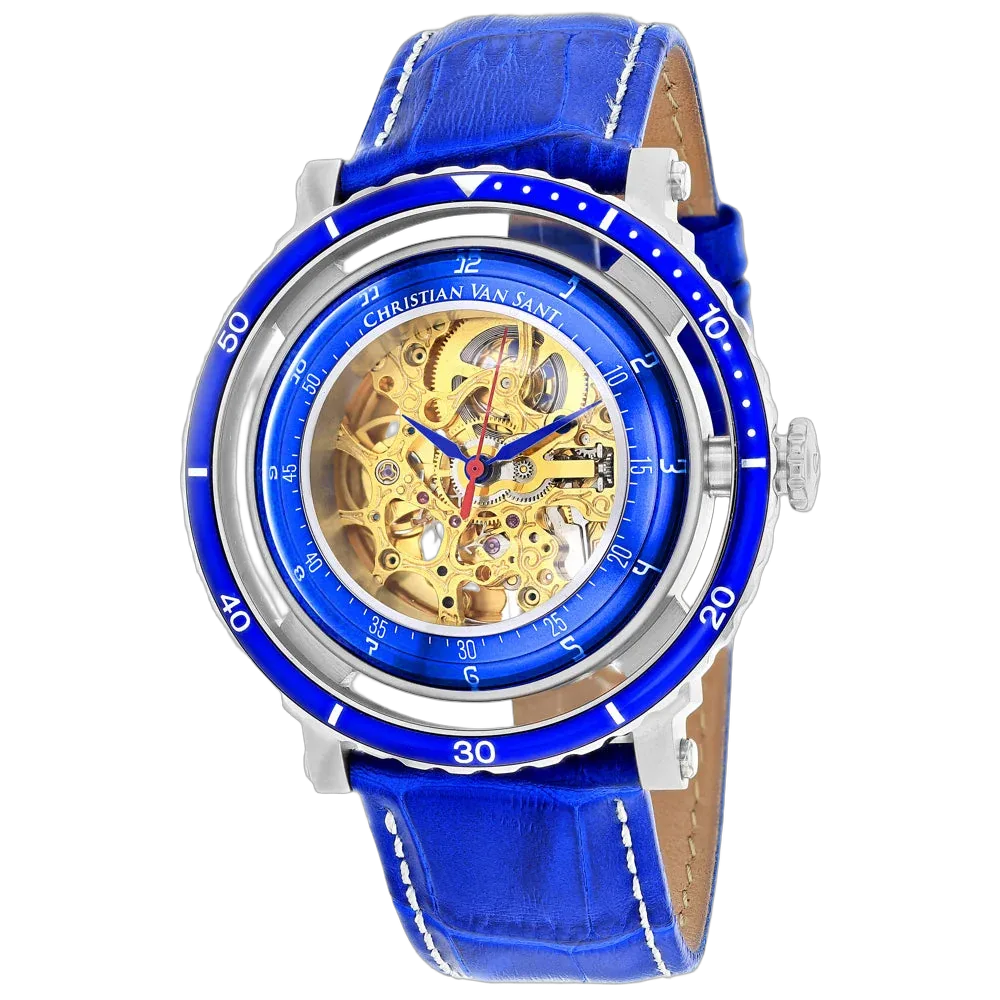 Skeleton Dial Watch by Christian Van Sant