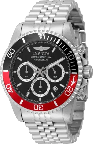 Stainless Steel Chronograph Watch