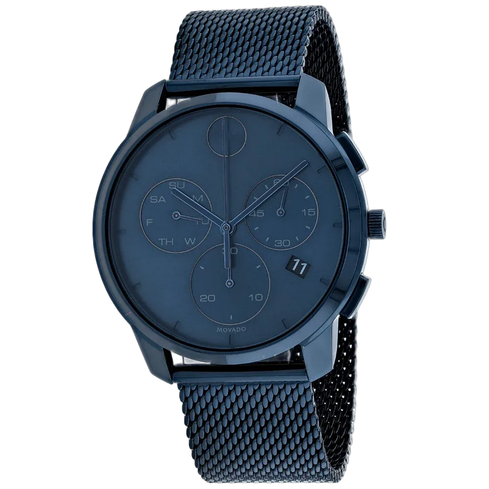 Stainless Steel Chronograph Watch by Movado