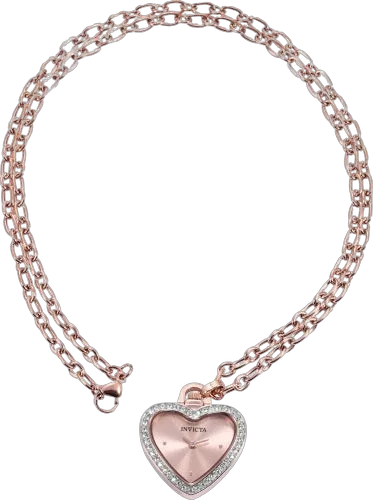 Heart Charm Bracelet Watch by Invicta