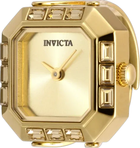 Stainless Steel Gold Watch by Invicta