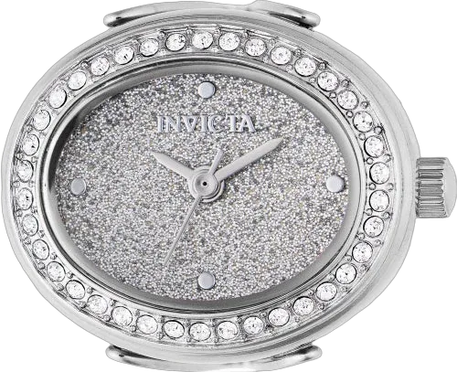 Silver-Tone with Crystal Bezel Watch by Invicta