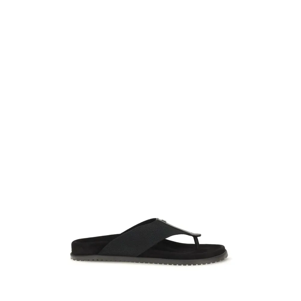 DG Logo Thong Sandals