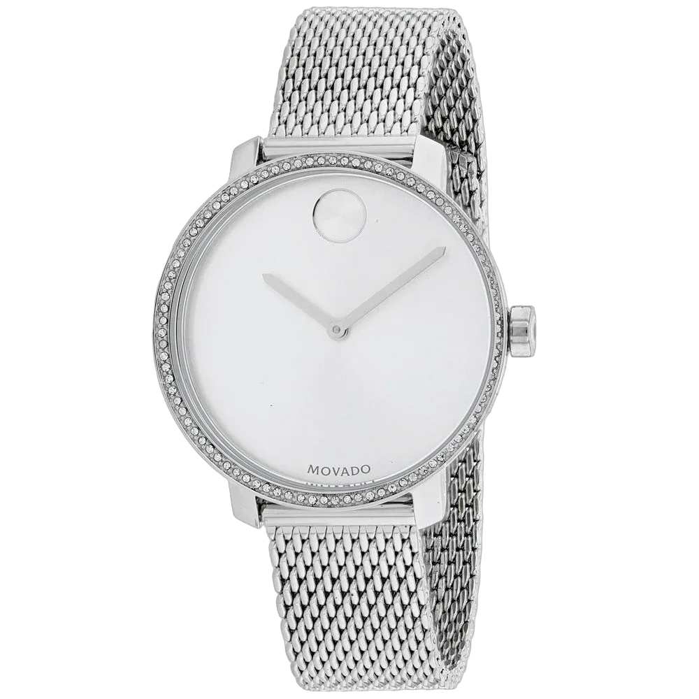 Diamond-Set Dial Watch by Movado