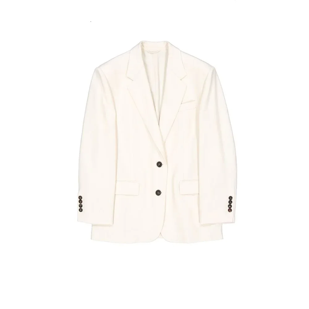 Virgin Wool Viscose Blazer
