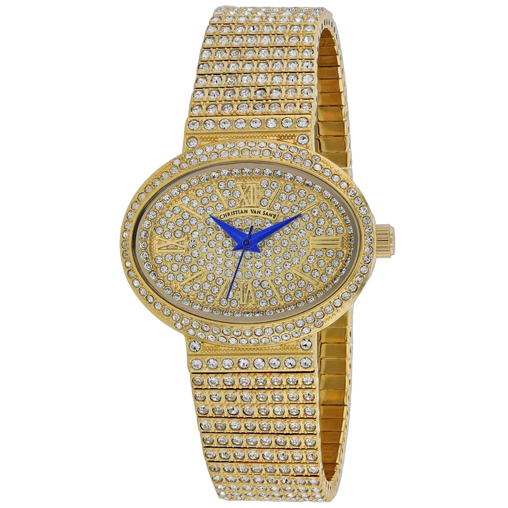 Crystal-Pavé Watch