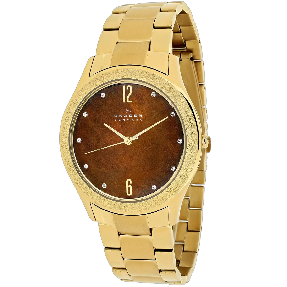 Brown Mother-of-Pearl Watch by skagen