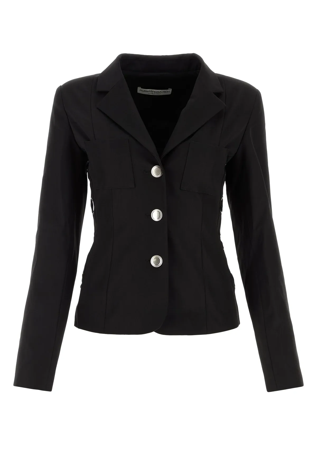 Single-Breasted Wool Blazer