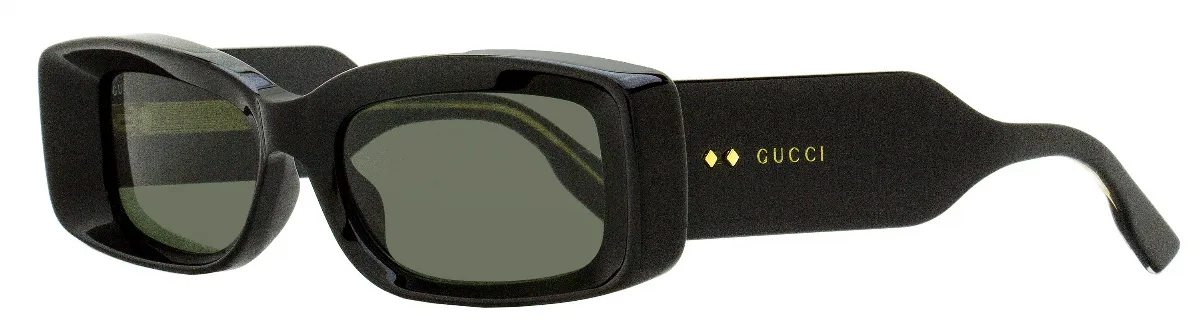 GG1528S Faceted Rectangular Sunglasses