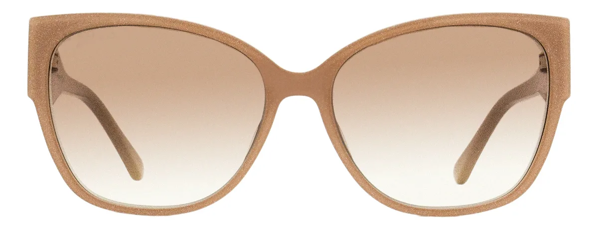 Shay Butterfly Cat-Eye Glitter Sunglasses