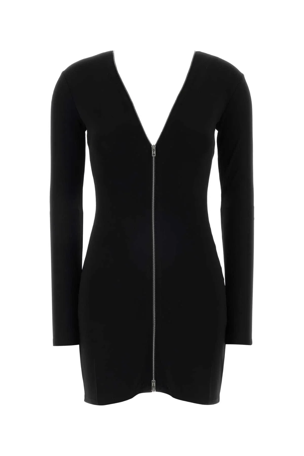 Zipper Mini Dress