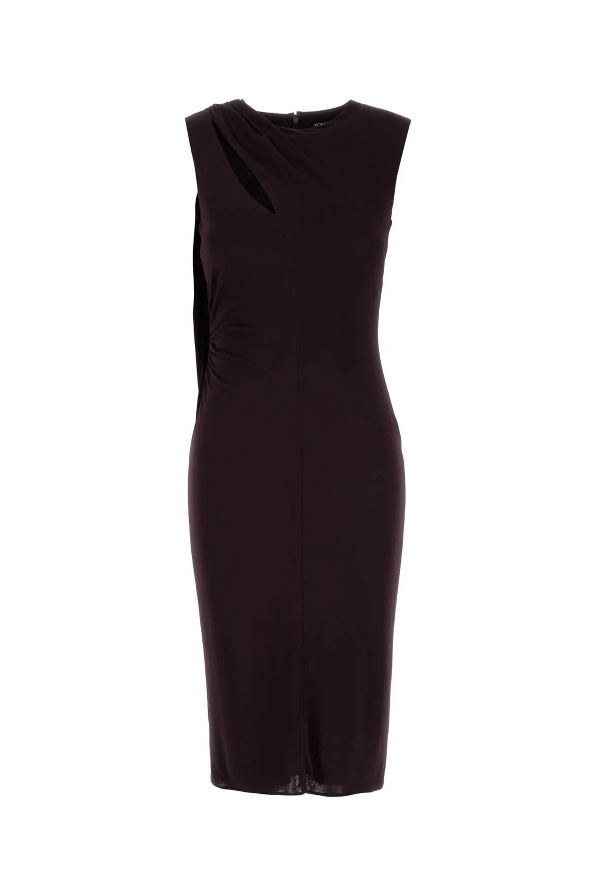 Ruched Viscose Dress