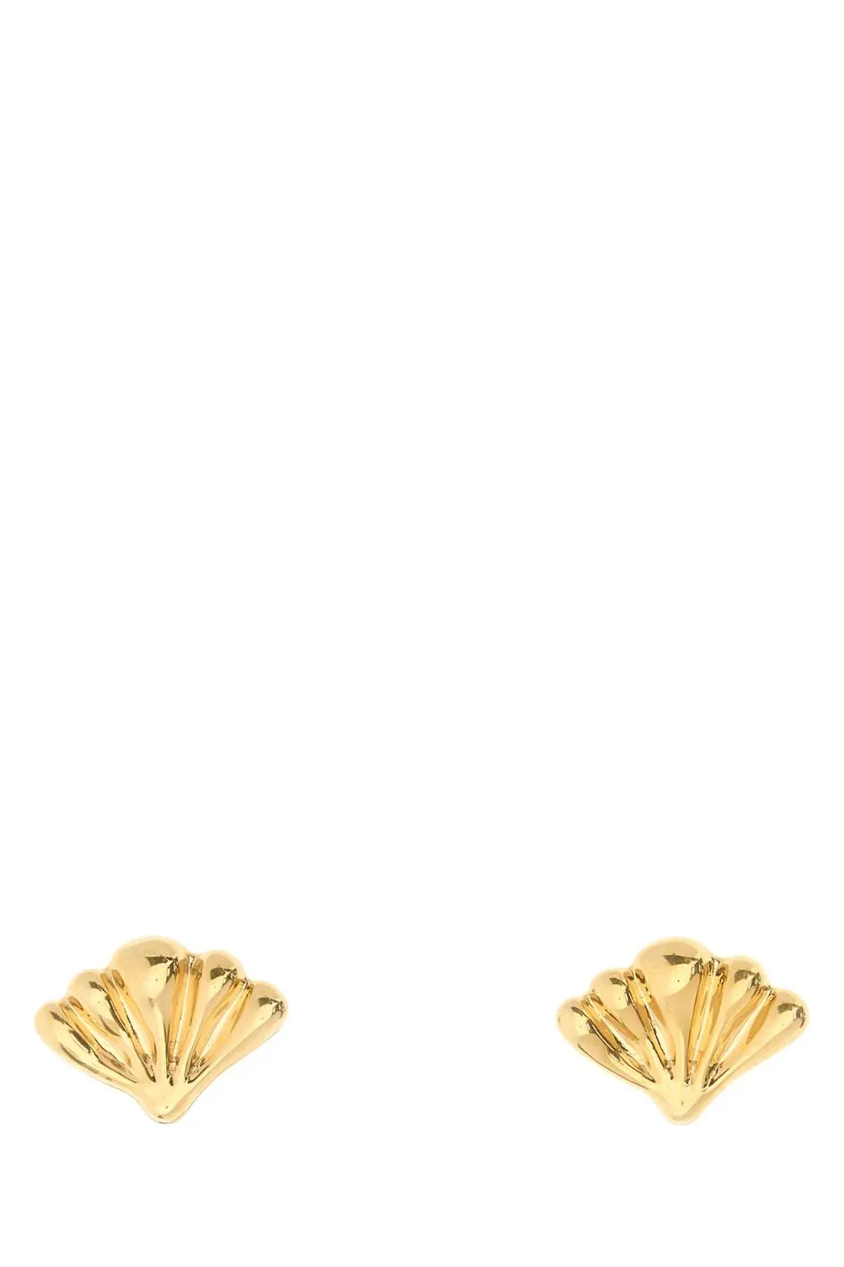 Metal Mirror Earrings by Chloé
