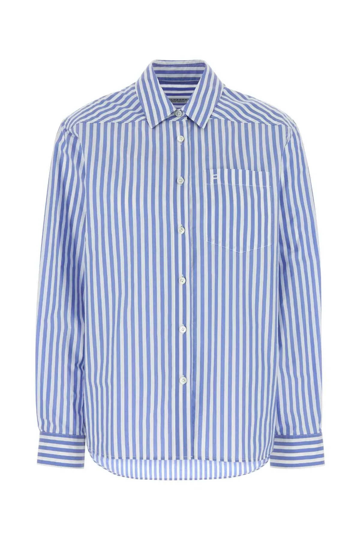 Striped Nylon-Cotton Shirt