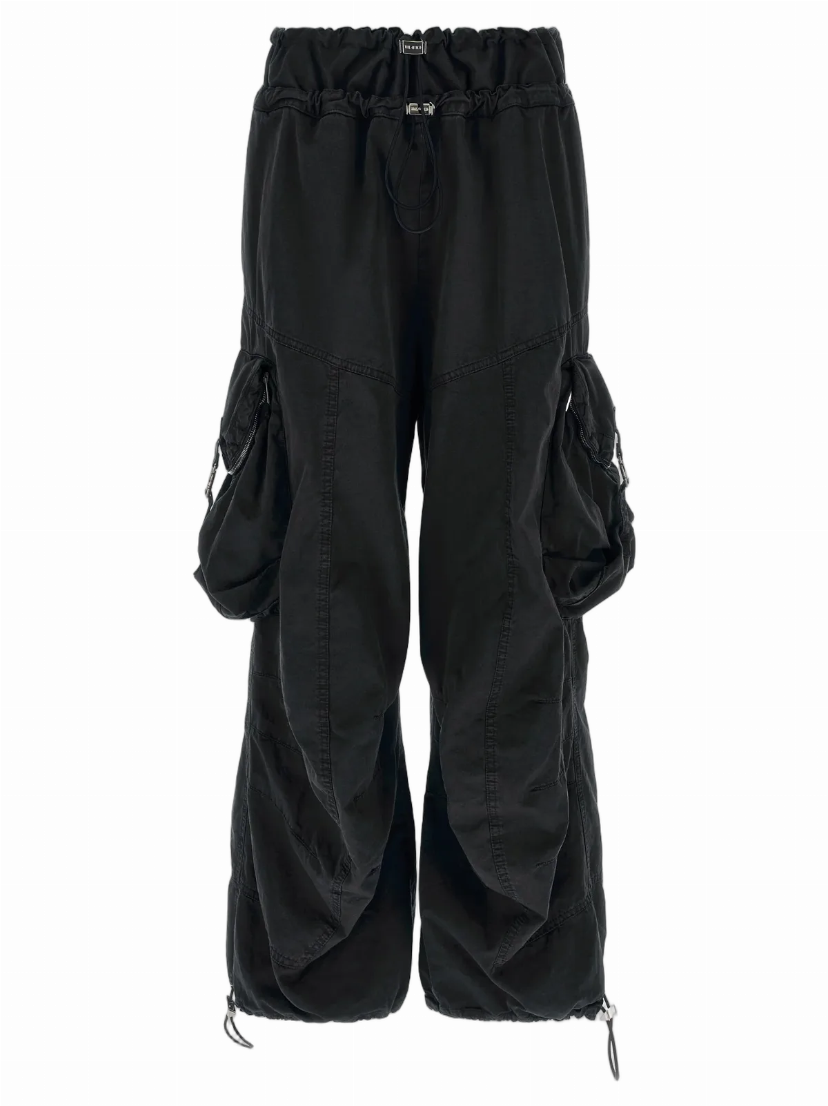 Cotton Canvas Parachute Cargo Pants