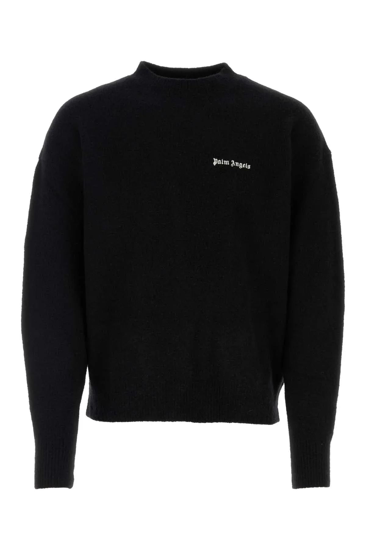 Logo-Embroidered Merino Wool Blend Sweater