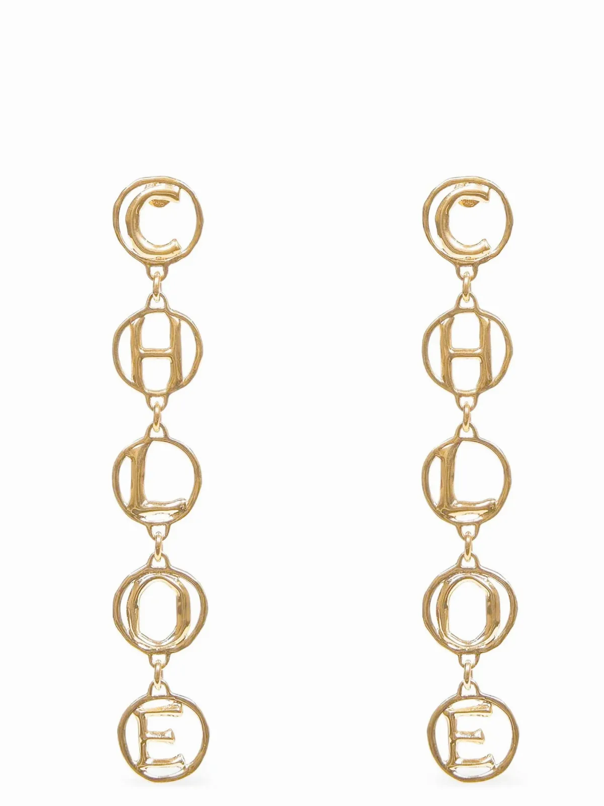 Script Earrings by Chloé