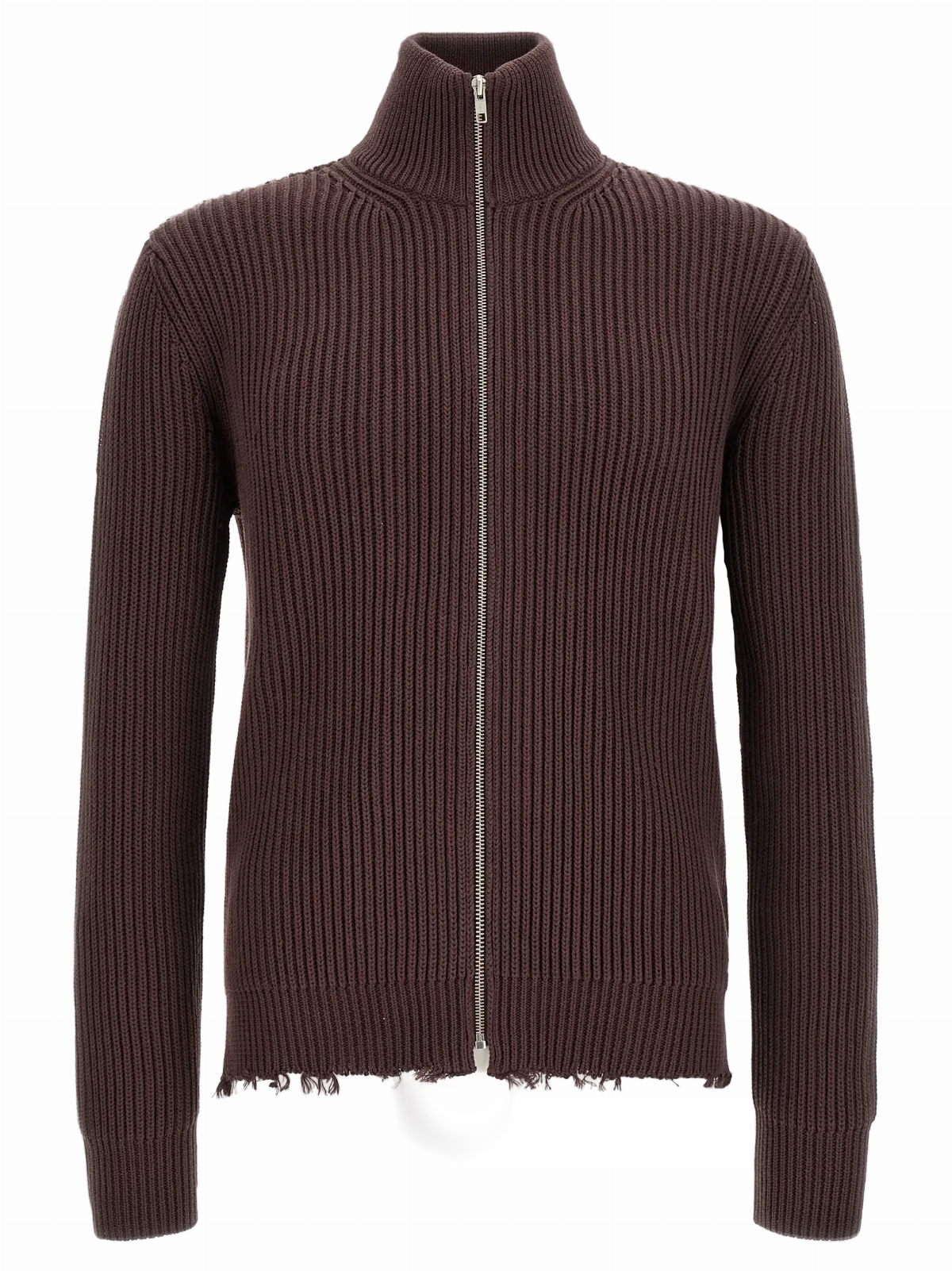 Ribbed Cotton Cardigan