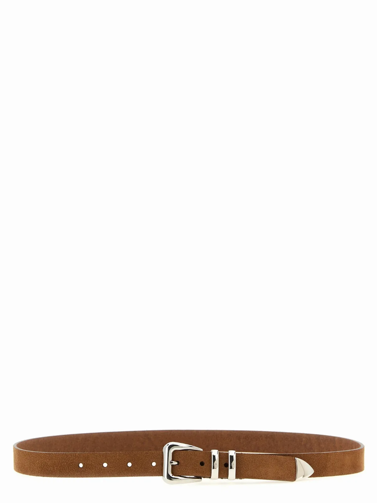 Inverted Suede Calf Leather Belt