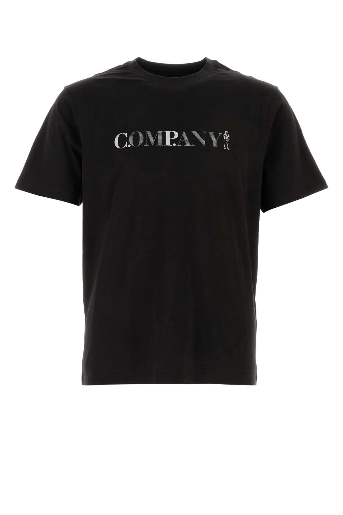 C. P. Company Black Cotton T-shirt