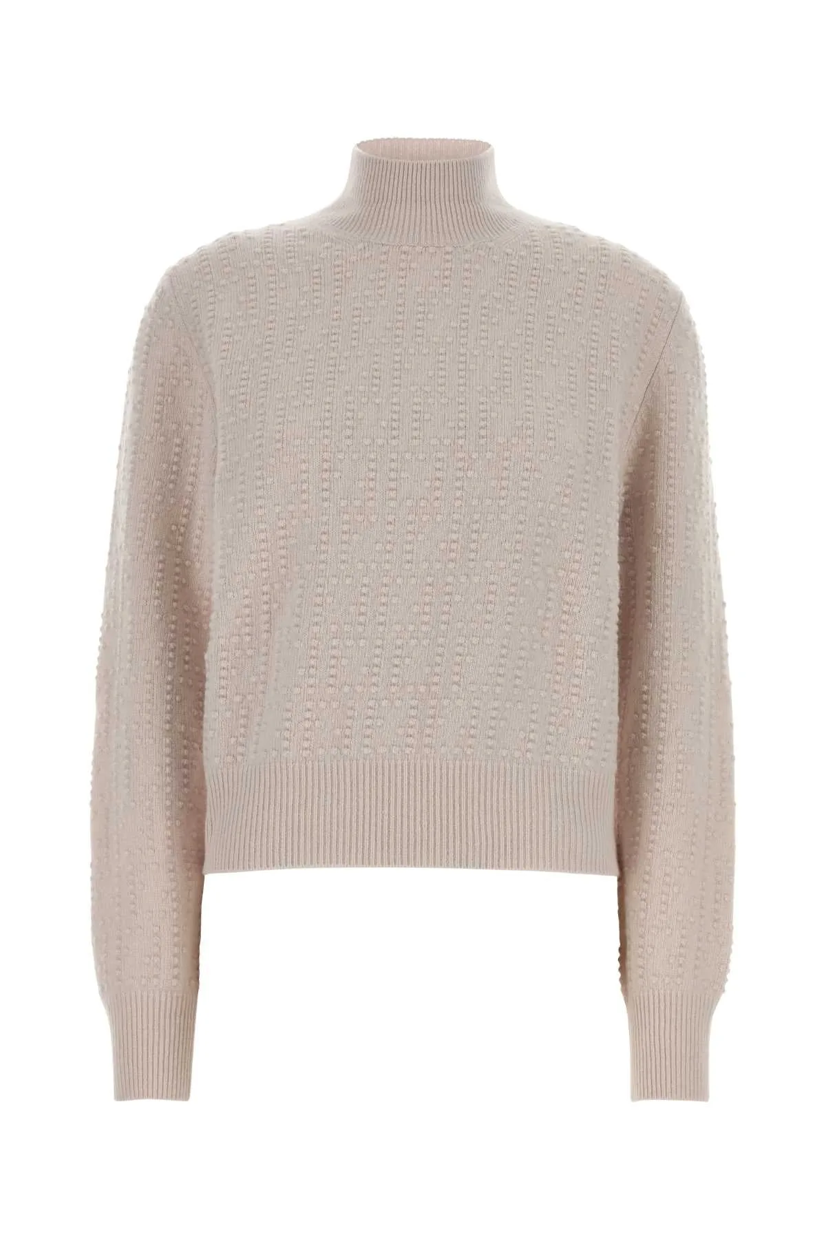 Wool-Cashmere Cable Knit Sweater