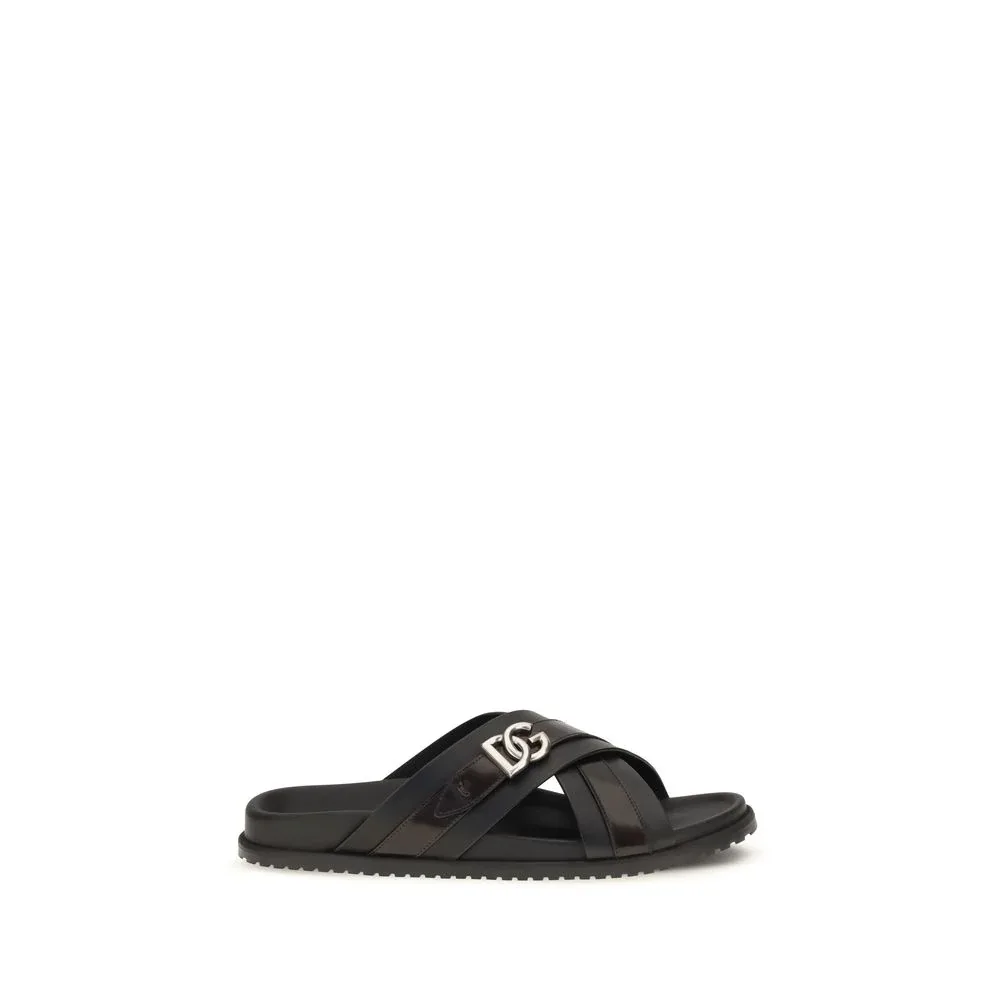 DG Logo Slide Sandals