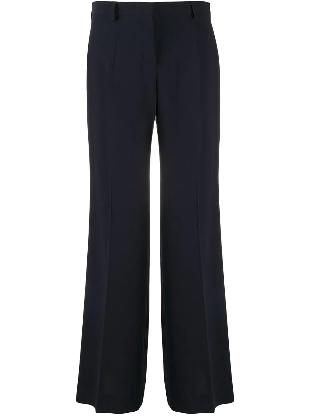 Wide-Leg Cady Trousers
