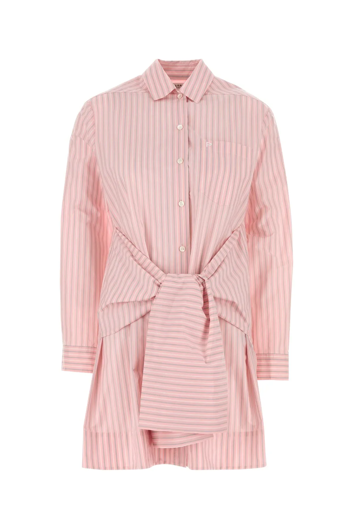 Striped Shirt Dress