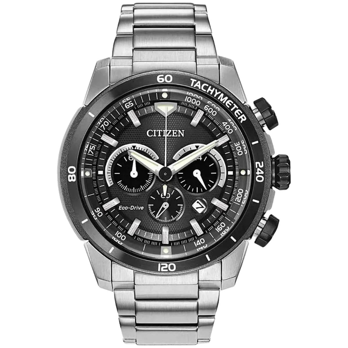 Eco-Drive Chronograph Watch by Citizen