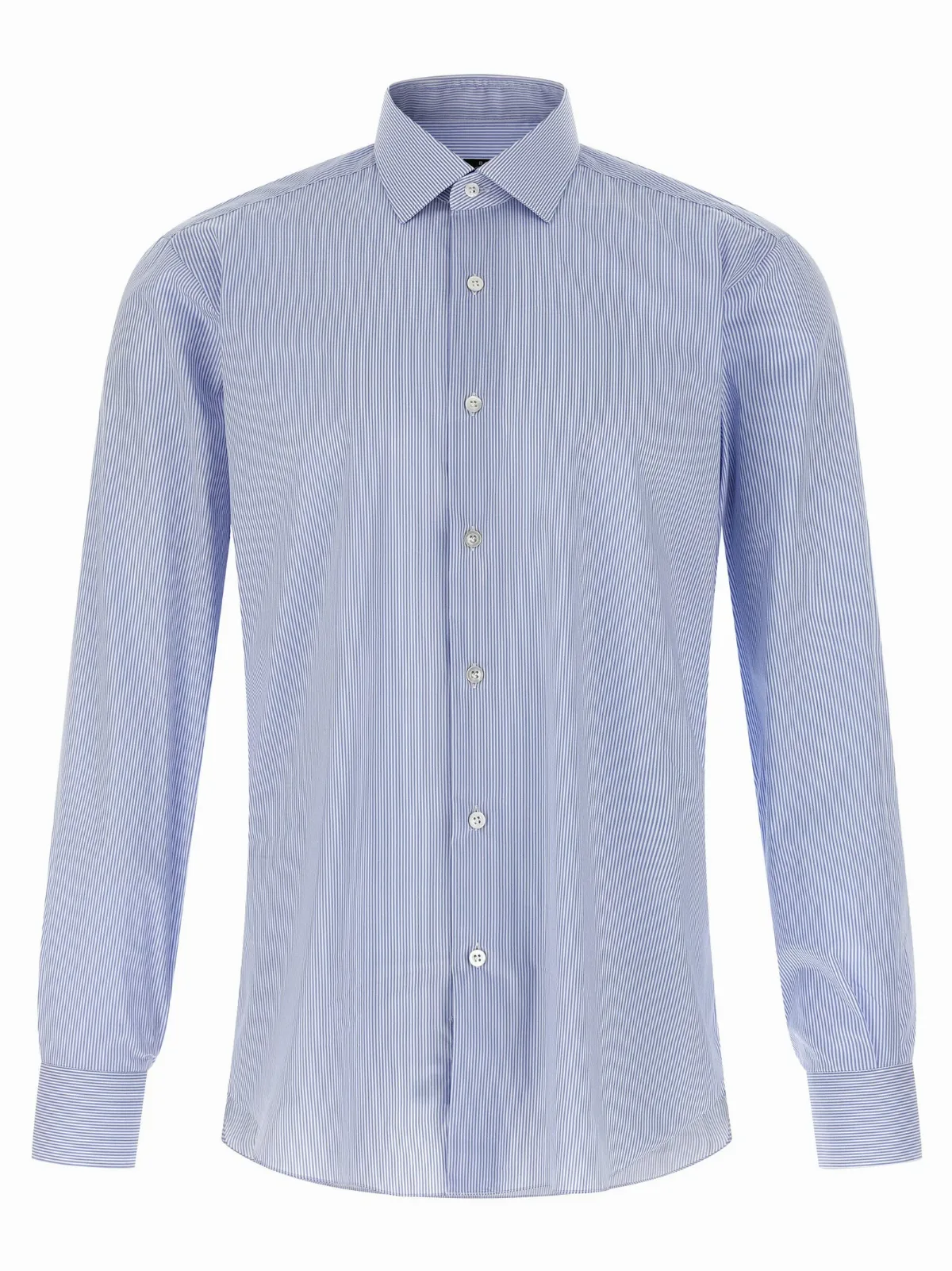 Striped Cotton Poplin Shirt