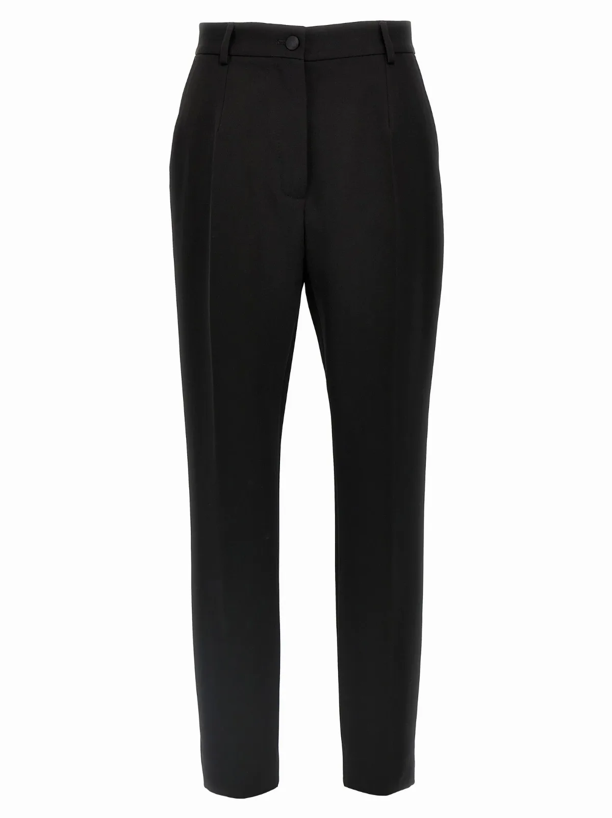 Wool Gabardine Tuxedo Trousers