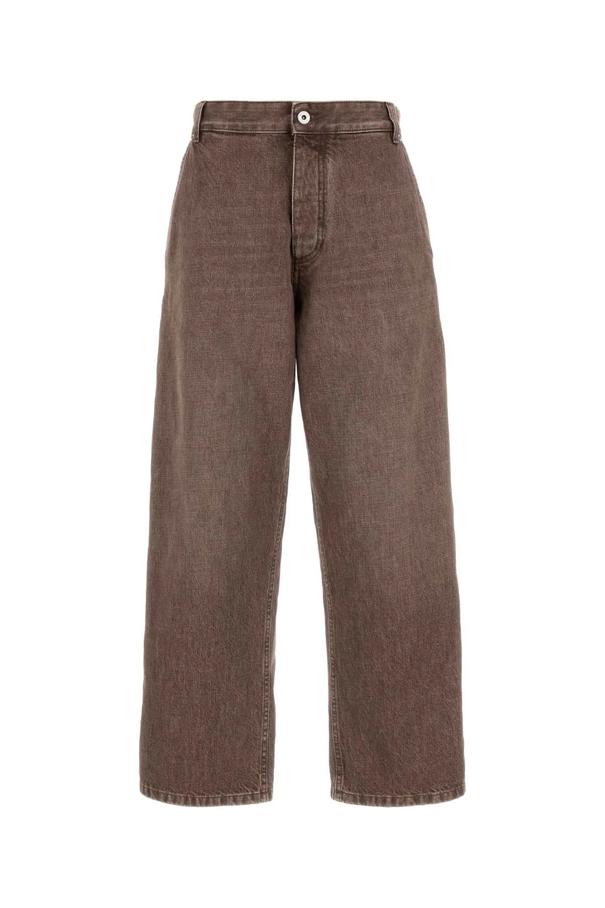 Wide-Leg Cotton Jeans